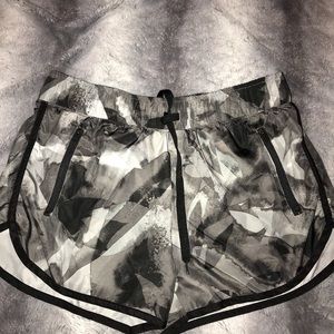 Energy Zone Black and White Speckled Shorts